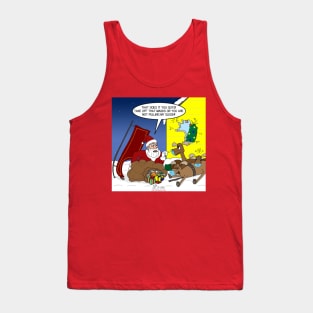 Reindeer Mask Problem Tank Top